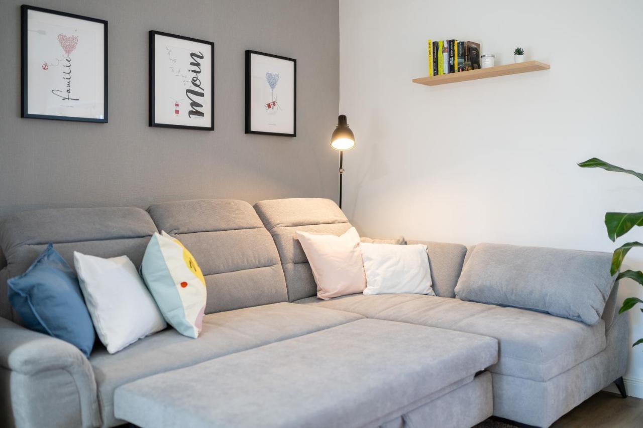 Vivid - Ideal Fuer 4 - Strandnaehe Mit 2 Terrassen - 2 Sz & Wz Varel Exteriör bild